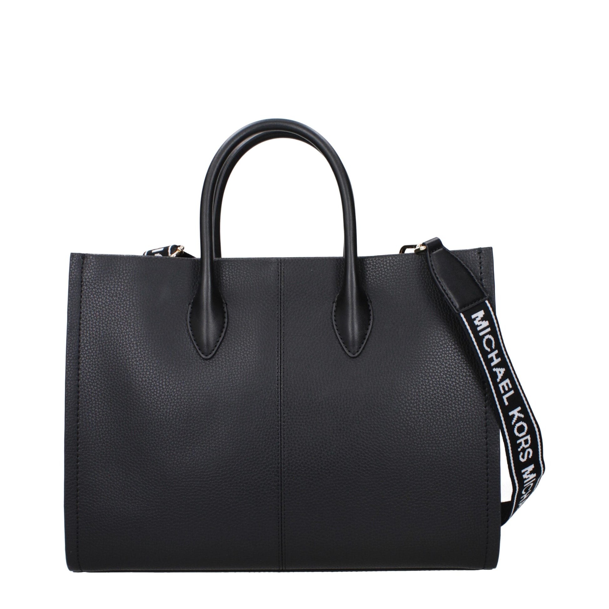 Handbag by Michael Kors for women in leather black features a exquisite silhouette, showcasing a secure and exquisite with versatile adjustable-strap for a exquisite finish.