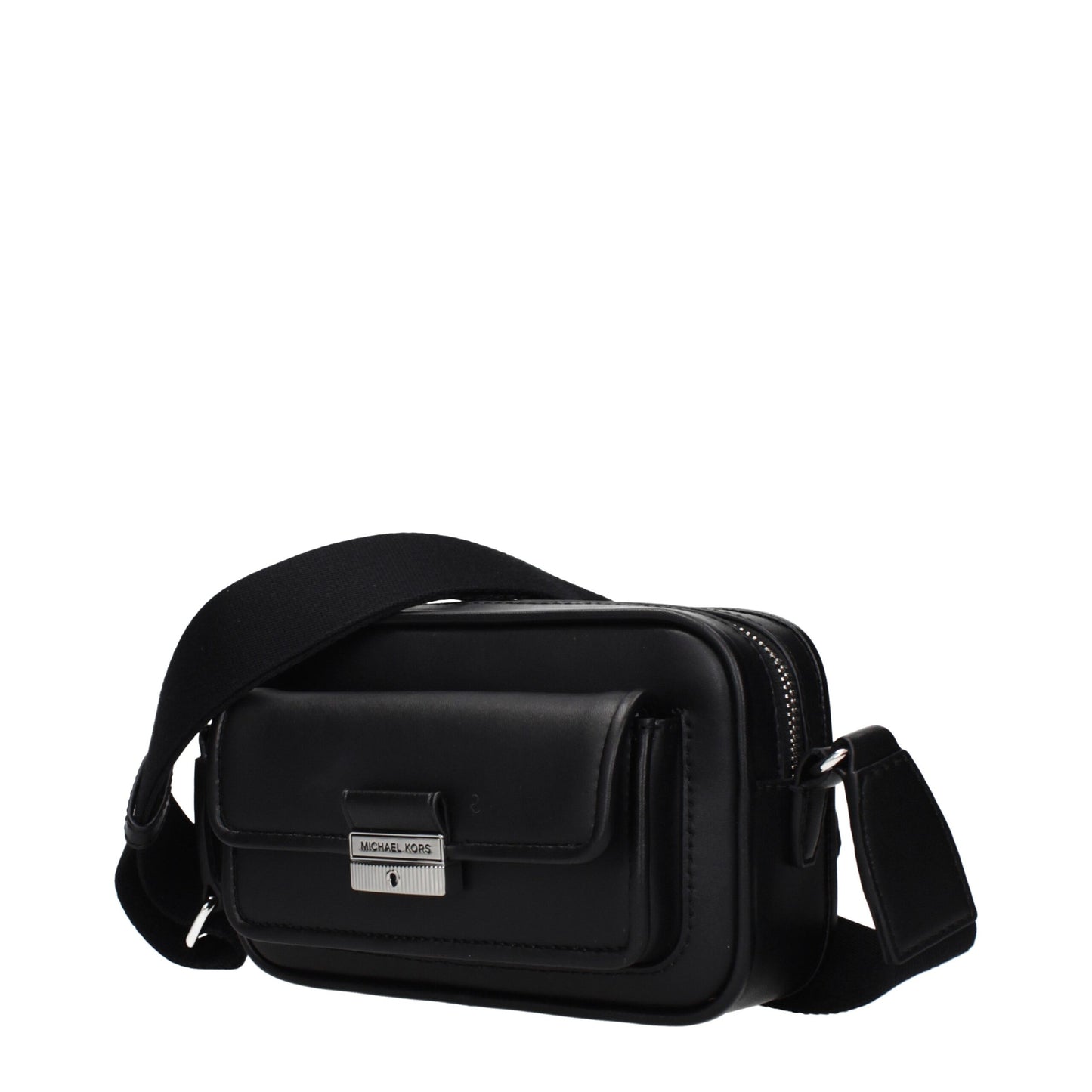 Crossbody Handbag by Michael Kors for women in leather black features an versatile silhouette, showcasing a secure and versatile with versatile crossbody-strap & adjustable-strap for a versatile finish.
