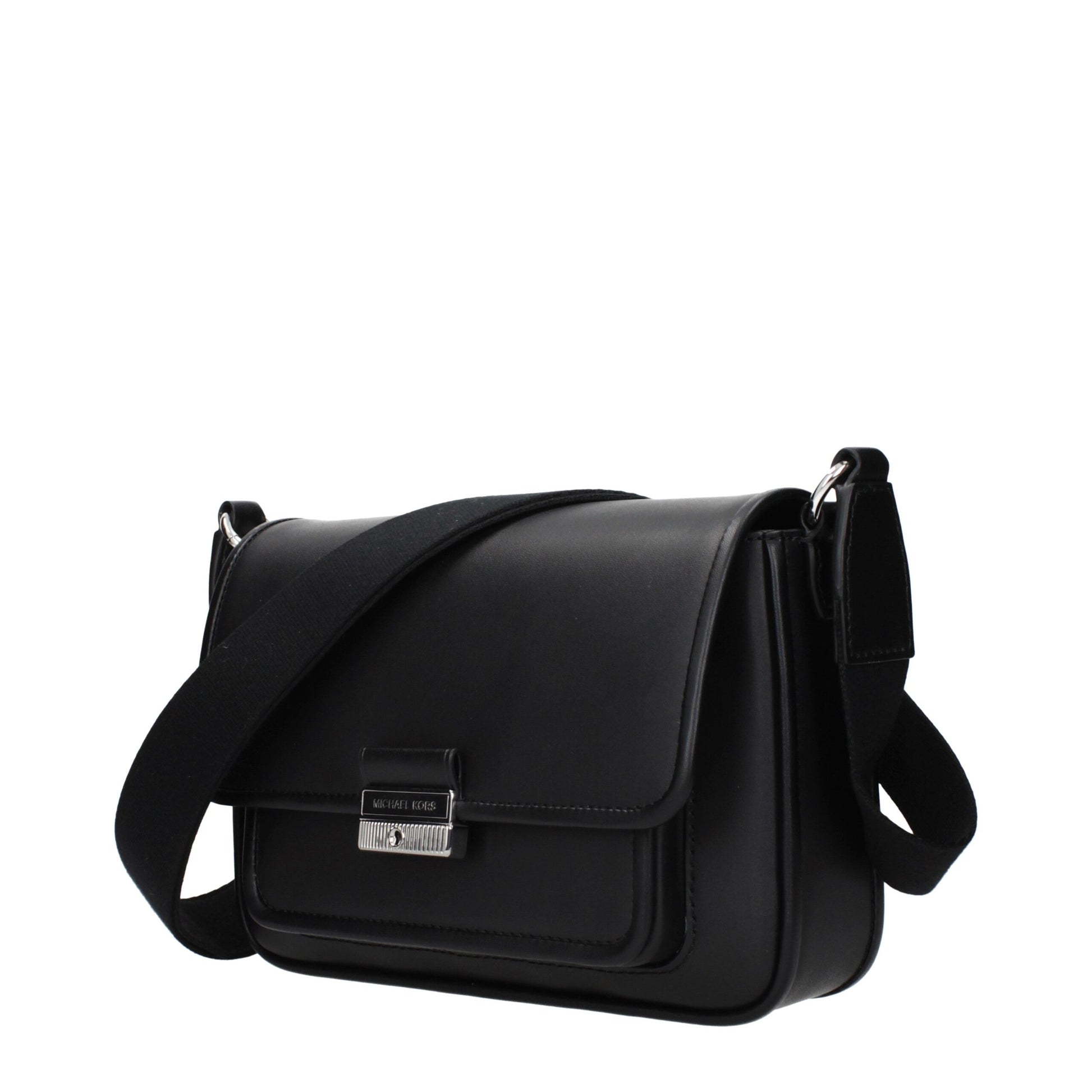 Crossbody Handbag by Michael Kors for women in leather black features a transformative elegance silhouette, showcasing a secure , organized , and versatile crossbody-strap & adjustable-strap for a transformative elegance look.