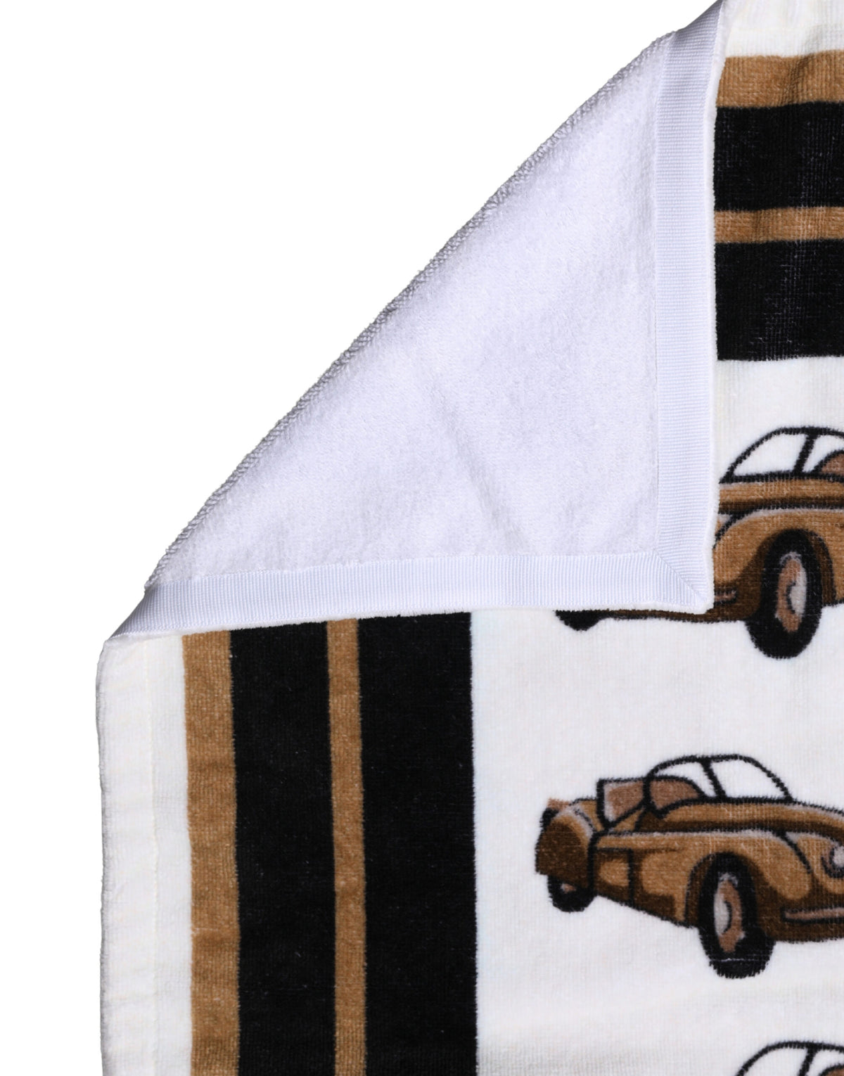 Dolce & Gabbana Cotton Beach Towel - White Print