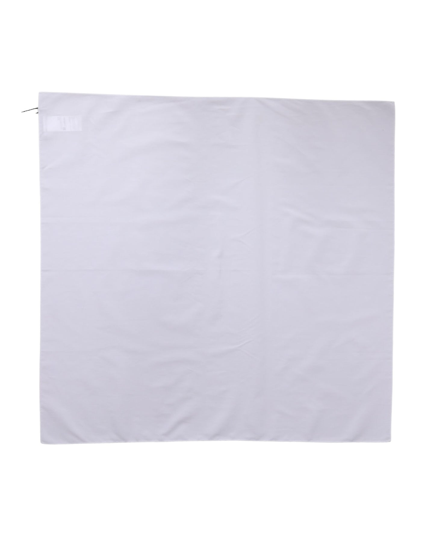 Dolce & Gabbana White Cotton Wrap Square Shawl Stole 71cm x 70cm  Scarf
