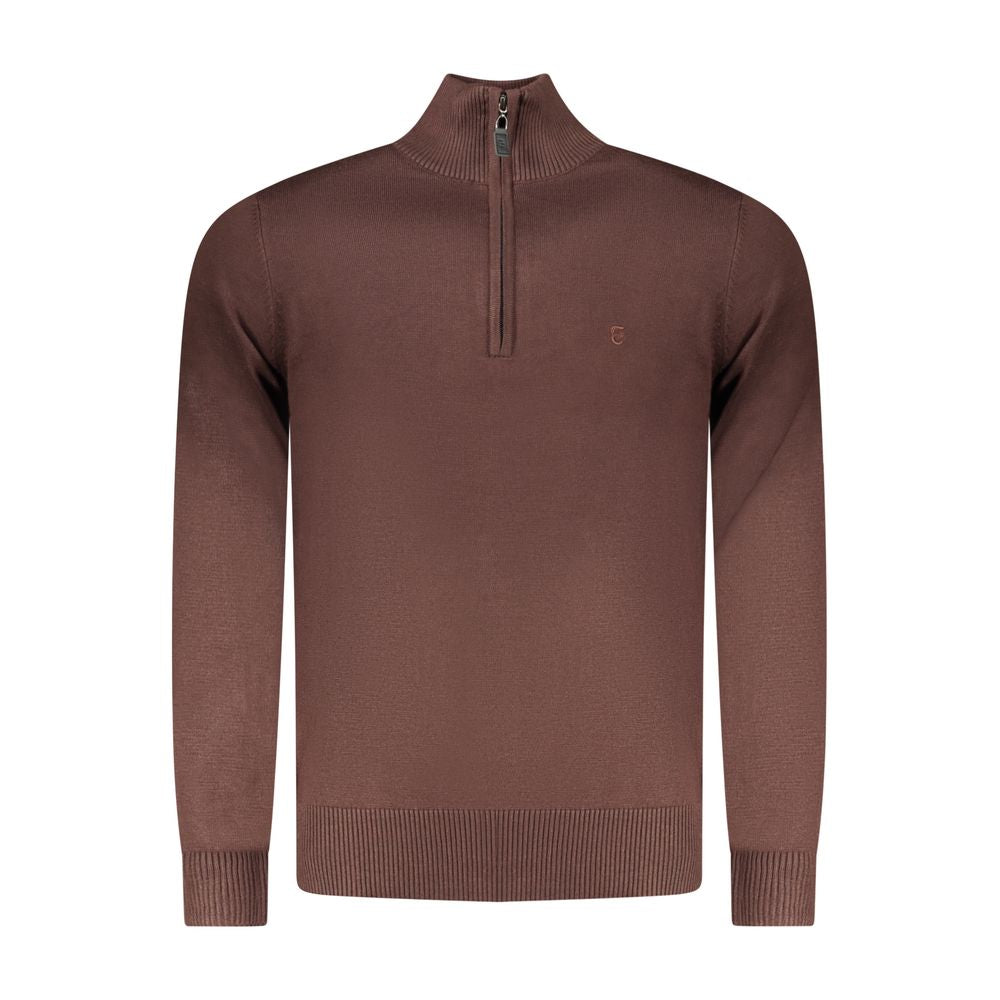 Sweatshirt by Coveri Moving for men in nylon & viscose brown features an provocated silhouette, detailed with a provocated and a refined for a sophisticated aesthetic.