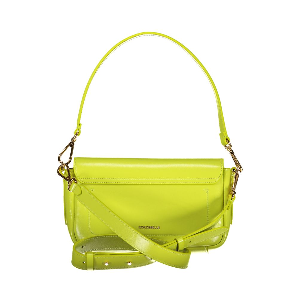 Compact Crossbody Handbag by Coccinelle for women in leather green & signature features a exquisite silhouette, showcasing a secure snap & zipper and exquisite internal-pockets with versatile crossbody-strap, shoulder-strap, adjustable-strap, detachable-strap & handle for a exquisite finish.