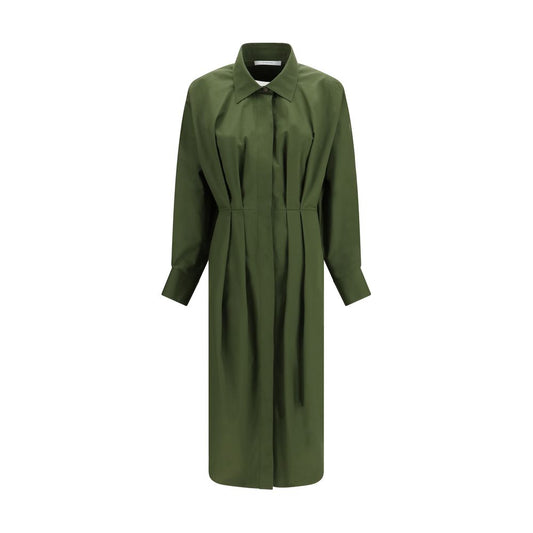 Dress by Givenchy for women in cotton bicolour features an cute silhouette, detailed with a long-sleeve and that elegantly flows into a cute midi.