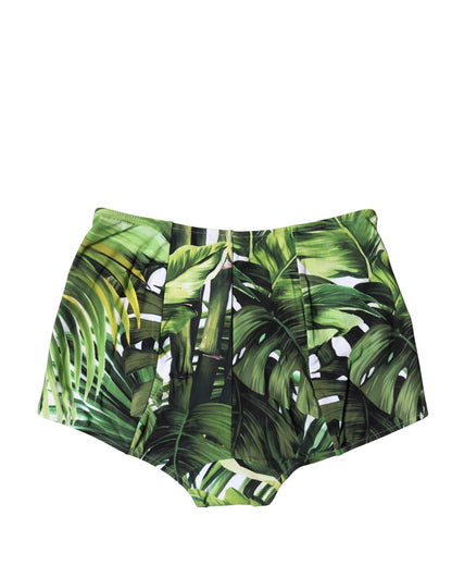 Dolce & Gabbana Women's Stretch Nylon Bikini - Green Print