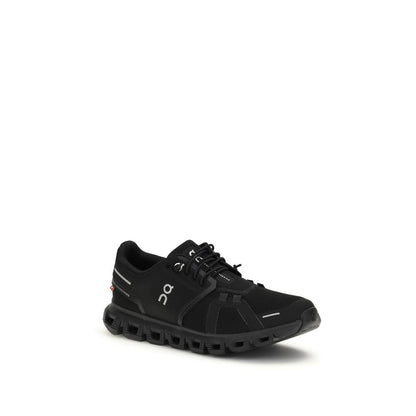 Athletic Sneakers by ON for women in tu polyester & polyurethane black features an exquisite silhouette, showcasing the premium athletic style of the Women's Athletic TU Polyester & Polyurethane Sneakers with an exquisite finish.