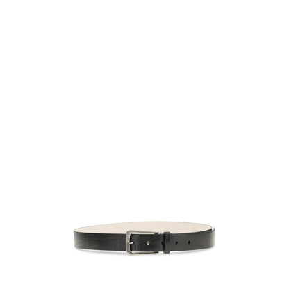 Belt by Brunello Cucinelli for women in bos taurus calf leather black features a artisanal-chic design, artfully capturing the essence of the Bos Taurus Calf Leather Belt with a artisanal-chic finish.