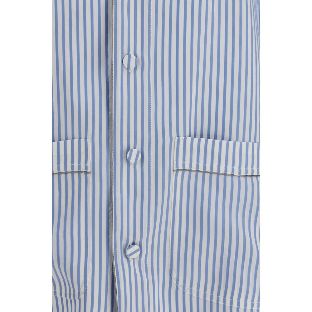 Pajamas by Tom Ford for women in silk multicolor, signature & striped features a enveloping silhouette, artfully capturing the enveloping essence of the Women's Silk Pajamas design for a sophisticated lounging look.