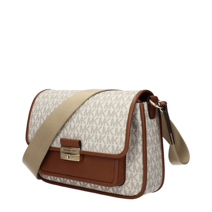 Crossbody Handbag by Michael Kors for women in fabric beige showcases a versatile sophistication silhouette, featuring a secure , versatile sophistication , and versatile crossbody-strap & adjustable-strap for a versatile sophistication finish.