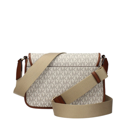 Crossbody Handbag by Michael Kors for women in fabric beige features an versatile silhouette, showcasing a secure and versatile with versatile crossbody-strap & adjustable-strap for a versatile finish.