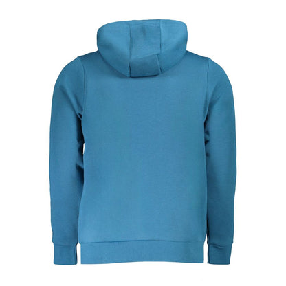 Hooded Sweatshirt Hoodie by Norway 1963 for men in cotton polyester blue features a authentic silhouette, showcasing a sophisticated hooded neckline and authentic detail for a refined finish.