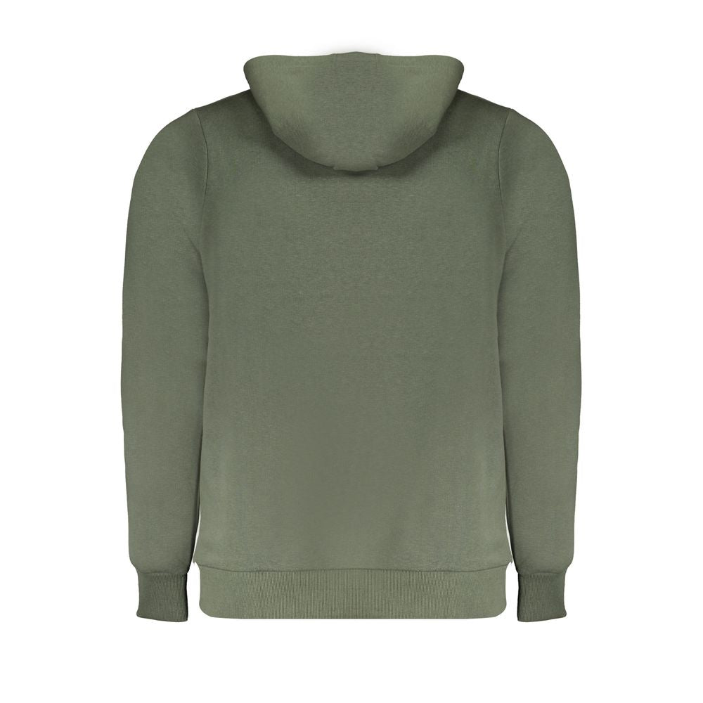 Hooded Sweatshirt Hoodie by Norway 1963 for men in cotton polyester green features a edgy silhouette, detailed with a edgy hooded neckline and for a refined finish.