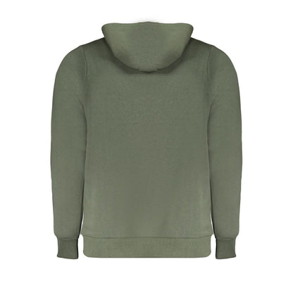 Sweatshirt Hoodie by Norway 1963 for men in cotton polyester green showcases a city-ready silhouette, artfully detailed with a signature and for a city-ready finish.