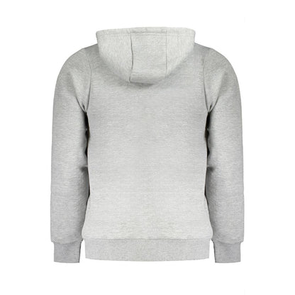 Hooded Sweatshirt Hoodie by Norway 1963 for men in cotton polyester gray showcases a city-ready silhouette, artfully detailed with a signature and for a city-ready finish.