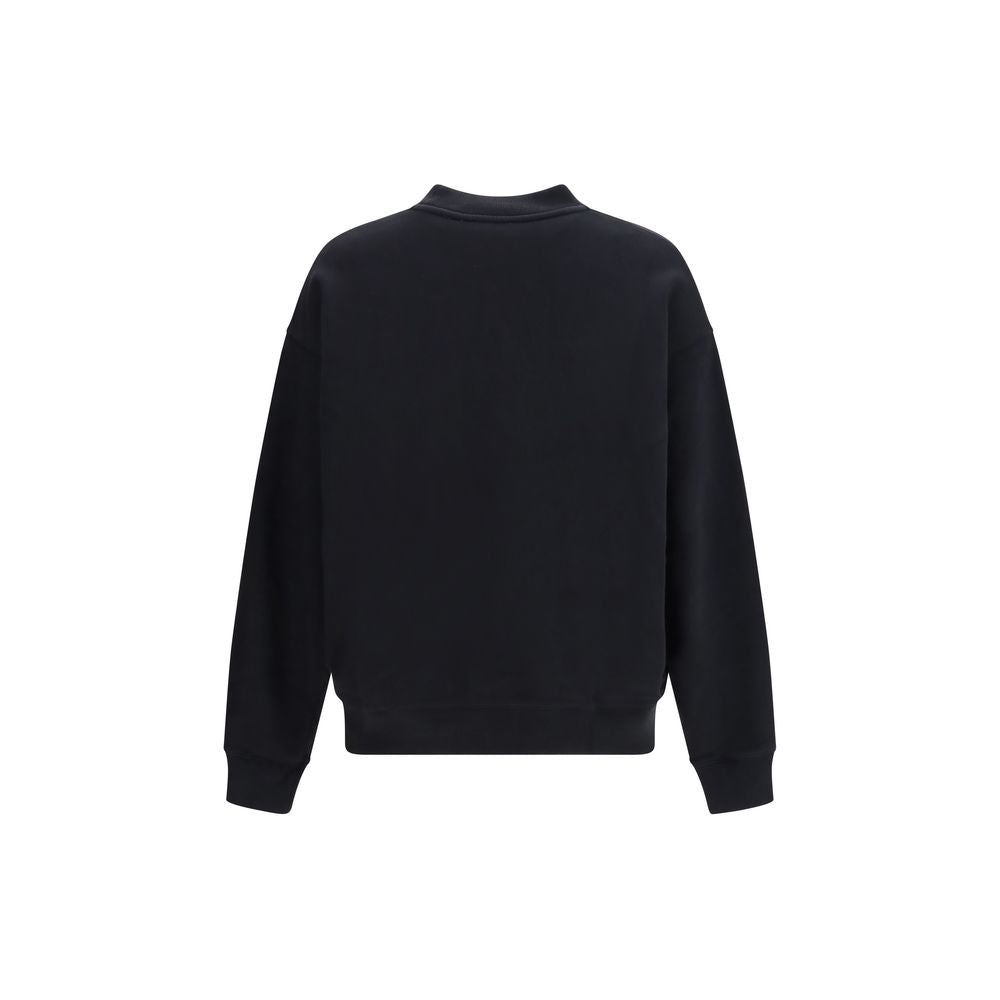 Sweatshirt by Off-White for men in cotton black & white features an magnificent silhouette, showcasing a sophisticated crew neckline and detail for a truly magnificent finish.