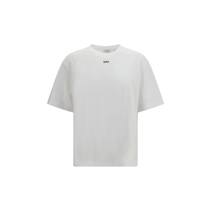 Activewear T-Shirt by Off-White for men in cotton white features an contemporary design with , a length, and a contemporary .
