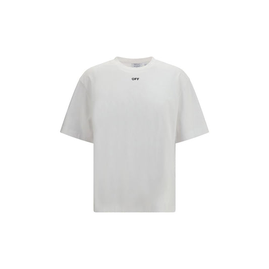 Activewear T-Shirt by Off-White for men in cotton white features an contemporary design with , a length, and a contemporary .
