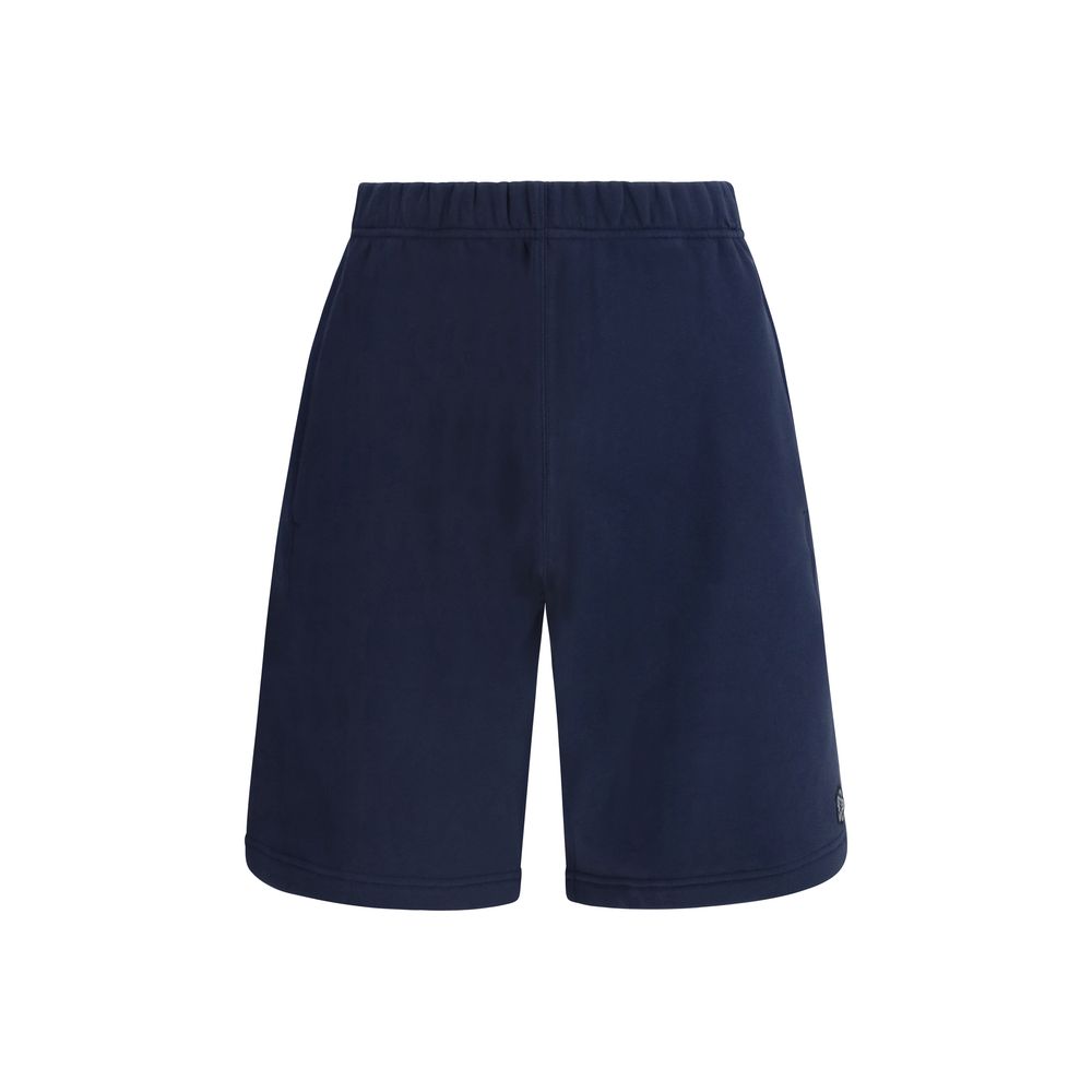 Bermuda Shorts by Kenzo for men in cotton blue features a eye catching regular-fit and short with a eye catching .