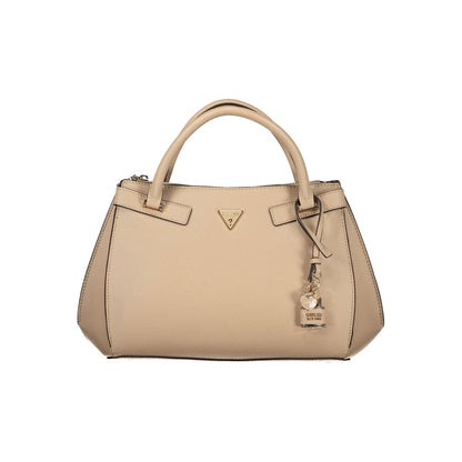 Tote Handbag by Guess Jeans for women in polyurethane pink features a exquisite silhouette, showcasing a secure snap & zipper and exquisite external-pockets & internal-pockets with versatile shoulder-strap & handle for a exquisite finish.
