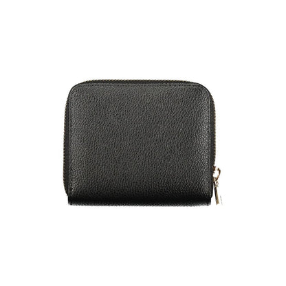 Guess Jeans Laurel Polyurethane Cardholder Wallet - Black Signature