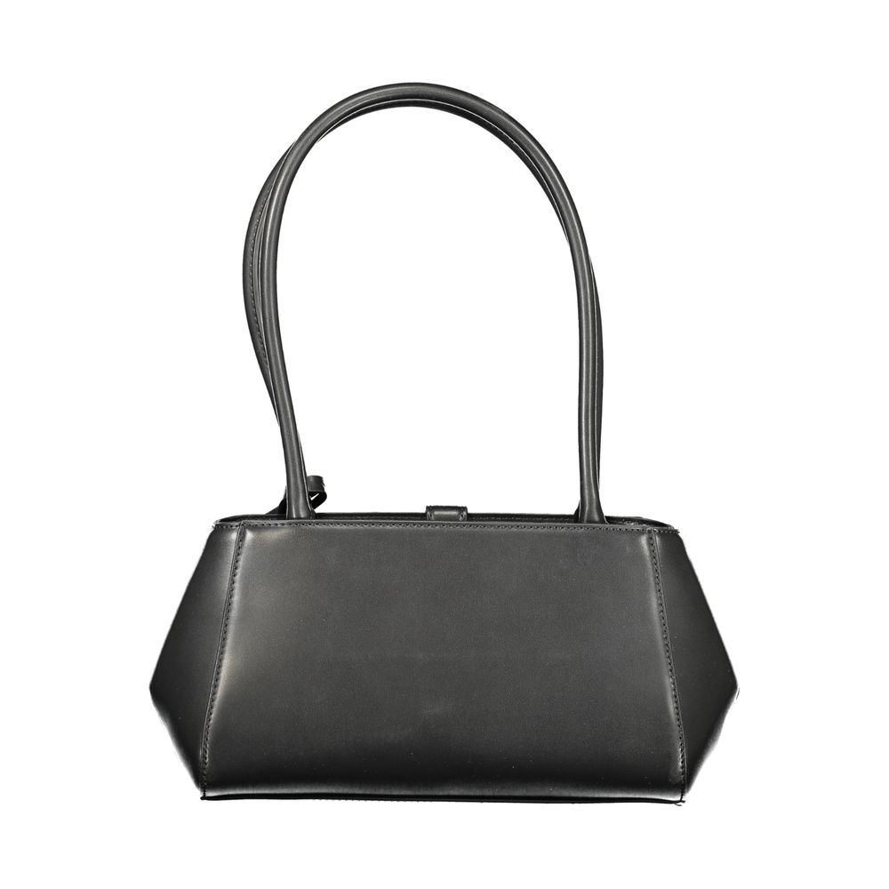 Shoulder Handbag by Guess Jeans for women in polyurethane black & signature presents a ornamental silhouette, showcasing a secure zipper, ample , and versatile shoulder-strap & handle for a ornamental finish.