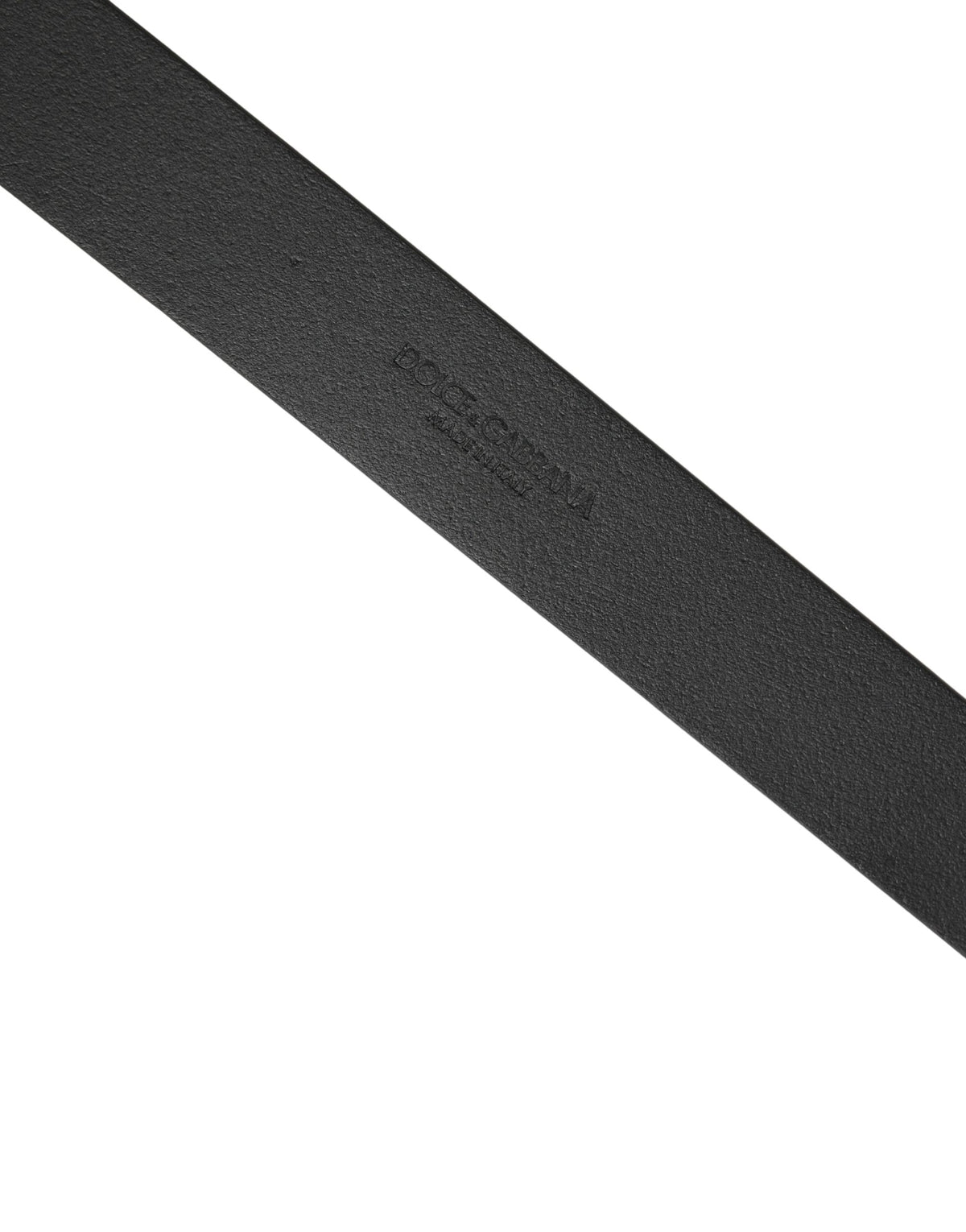 Dolce & Gabbana Calfskin Leather Belt - Black