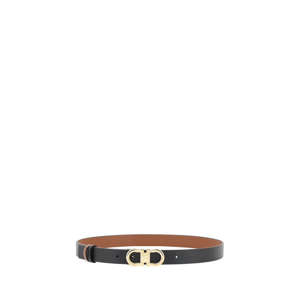 Belt by Ferragamo for women in bos taurus calf leather multicolor features a versatile silhouette, artfully showcasing the versatile design of the Gancini Bos Taurus Calf Leather Belt for a sophisticated, premium finish.