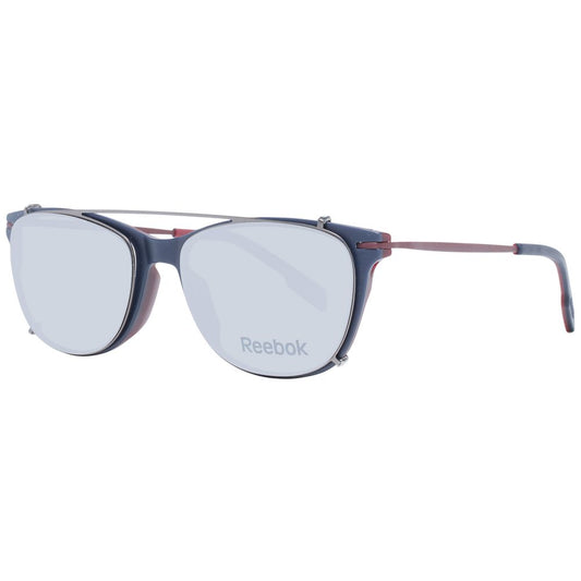 Eyeglasses Frames by Reebok for unisex in plastic blue features a refined silhouette, showcasing a refined blue coloured frame and full-frame frame design for a sophisticated, premium look.