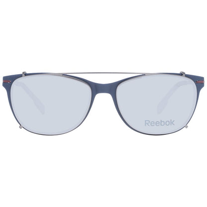 Eyeglasses Frames by Reebok for unisex in plastic and blue showcases an refined full-frame frame design featuring a sophisticated blue coloured frame for an refined and refined aesthetic.