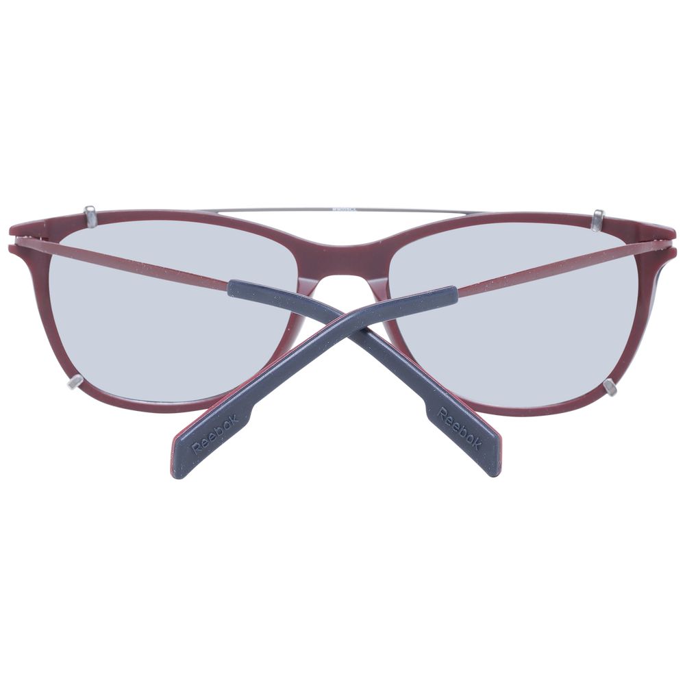 Eyeglasses Frames by Reebok for unisex in plastic and blue showcases a refined silhouette, detailed with a blue coloured frame finish and a sophisticated full-frame frame design.