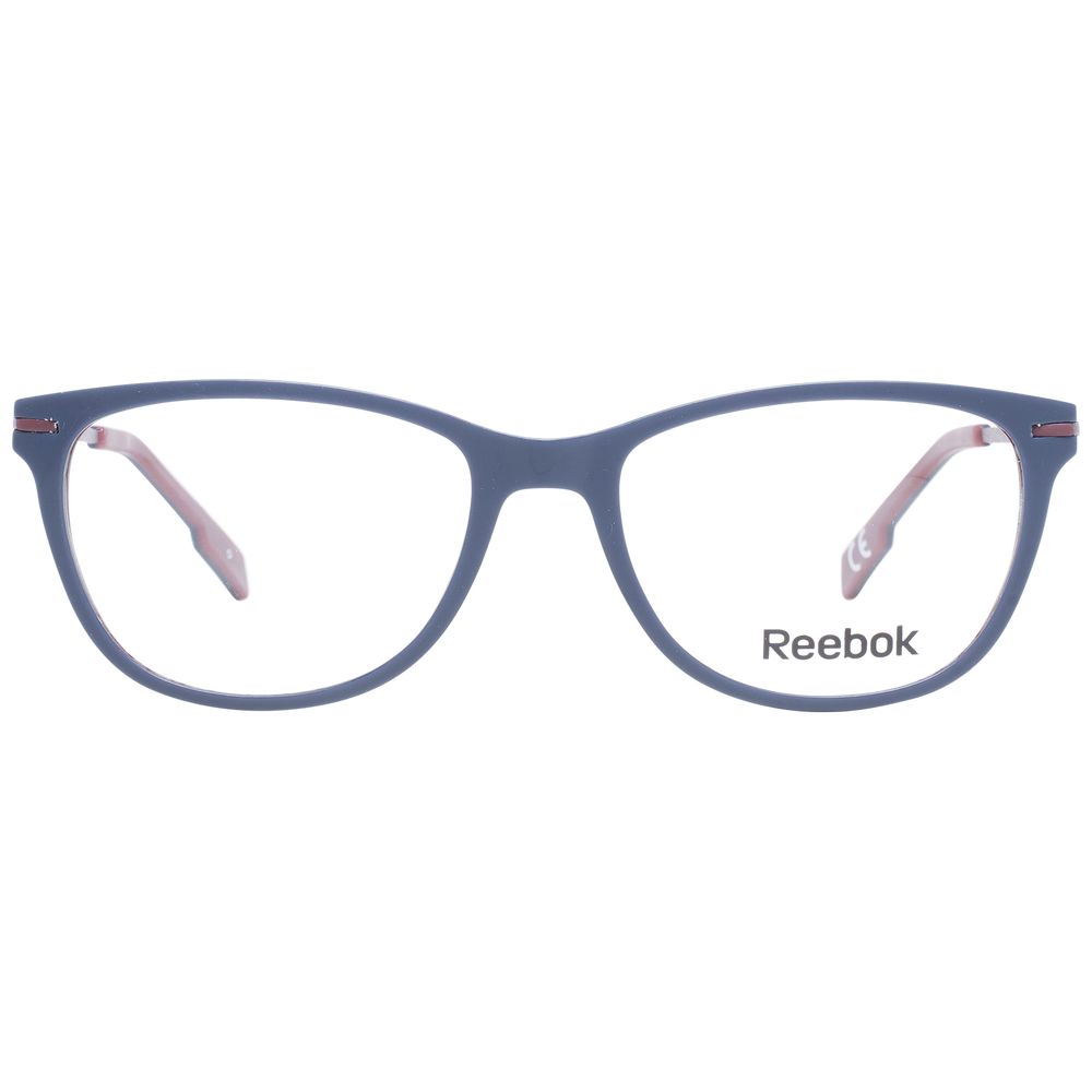 Eyeglasses Frames by Reebok for unisex in blue features an refined silhouette, showcasing a sophisticated blue coloured frame and refined full-frame frame design for a refined look.