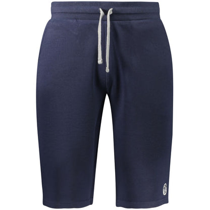 Activewear Shorts by North Sails for men in cotton blue features an versatile with adjustable-waistband, presenting a versatile short and designed for a versatile look.