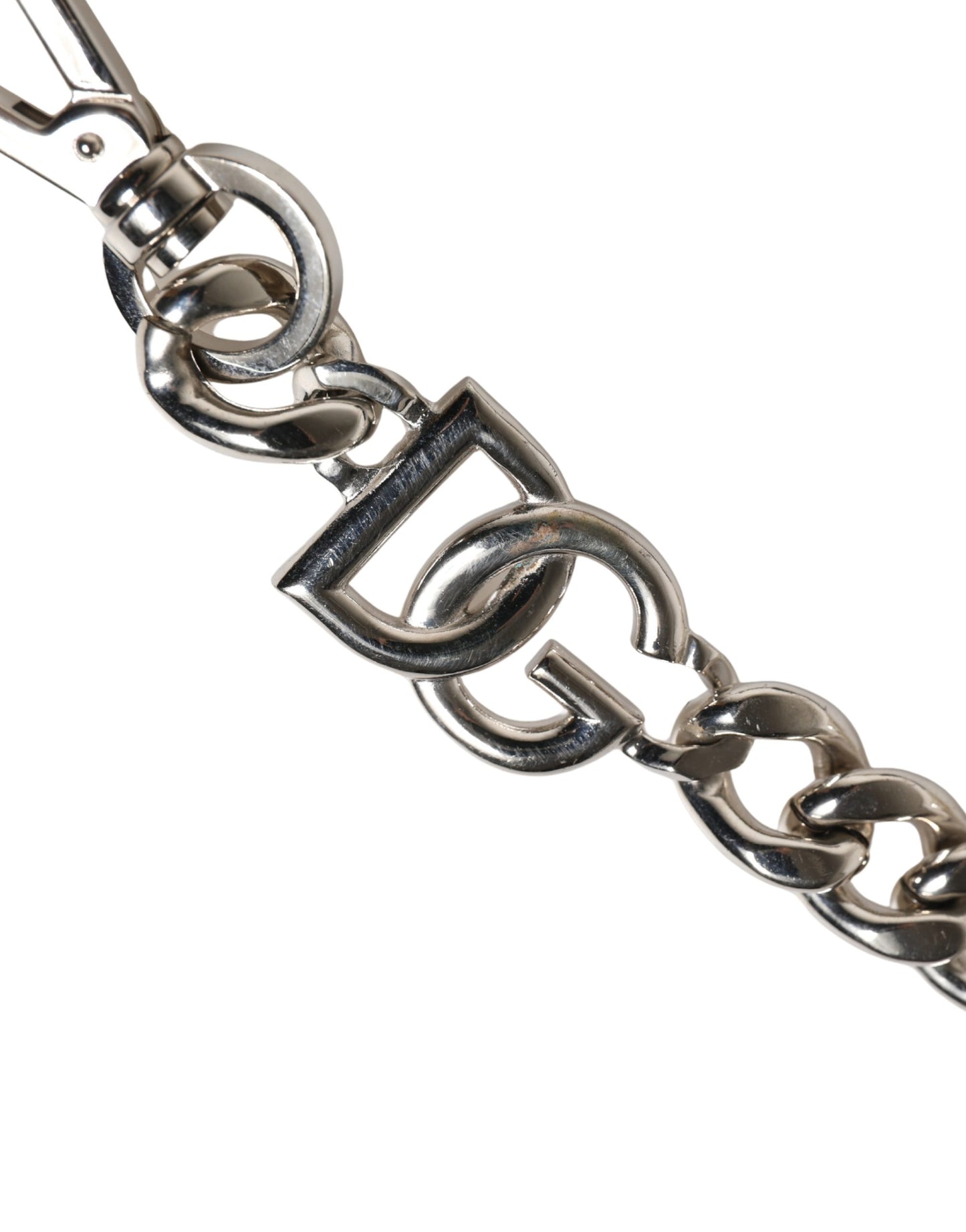 Shoulder Strap by Dolce & Gabbana for women in brass zamak & calf leather black, pearl, silver & white features a contemporary design, highlighting the distinctive style of the Brass Zamak Calf Leather Shoulder Strap with a contemporary finish.