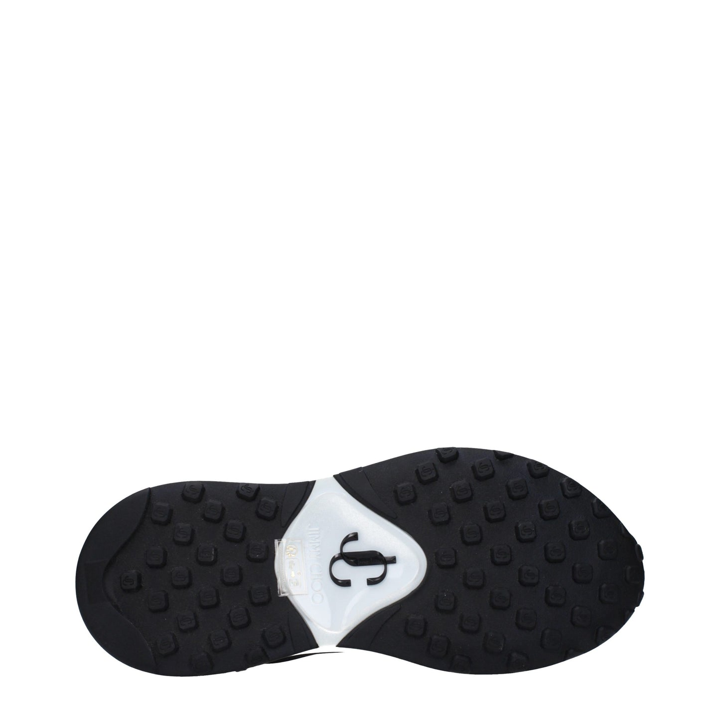 Athletic Sneakers by Jimmy Choo for women in fabric black features an effortless chic silhouette, showcasing the signature athletic style of the Women's Athletic Fabric Sneakers collection with a truly effortless chic finish.