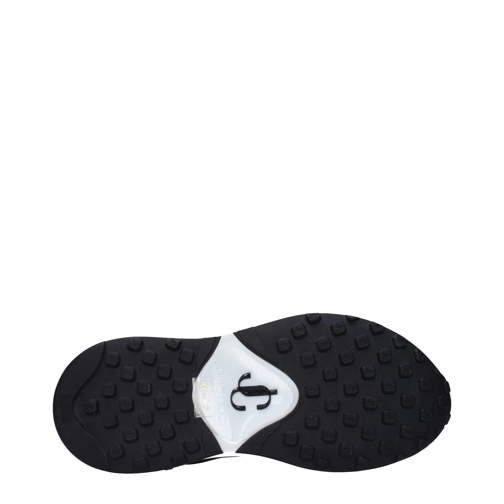 Athletic Sneakers by Jimmy Choo for women in fabric black features an effortless chic silhouette, showcasing the signature athletic style of the Women's Athletic Fabric Sneakers collection with a truly effortless chic finish.