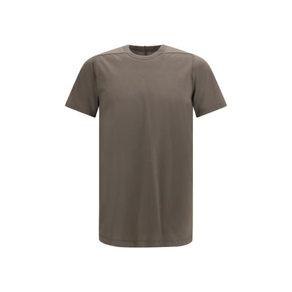 T-Shirt by Rick Owens for men in cotton brown features an on trend silhouette, perfectly showcasing a on trend and crew neckline for an elevated aesthetic.