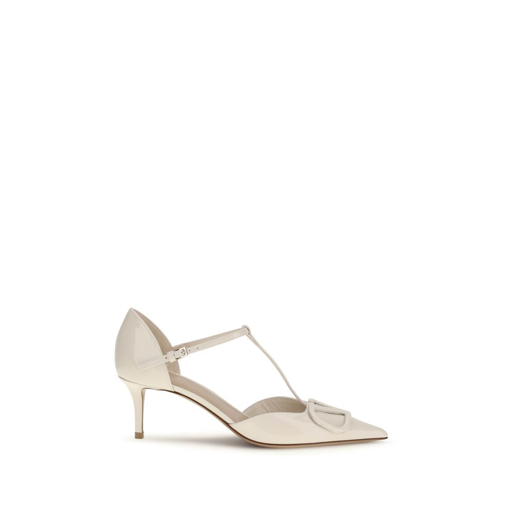 High-Heel Pumps Heels by Valentino Garavani for women in bos taurus calf patent leather black & signature features an effortlessly chic silhouette from the V Logo Women's Bos Taurus Calf Patent Leather High-Heel Pumps Heels collection, showcasing a high-heel and effortlessly chic for a effortlessly chic look.