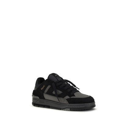 Athletic Sneakers by Axel Arigato for men in polyester & bos taurus calf leather black features an effortless chic silhouette, showcasing the signature basketball style of the Men's Basketball Polyester & Bos Taurus Calf Leather Athletic Sneakers collection with a truly effortless chic finish.