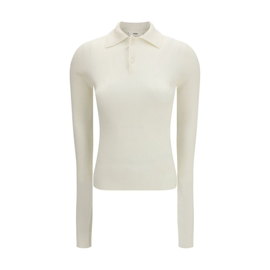 Polo Shirt by RIER for women in silk white showcases a enviable silhouette, featuring a refined and long-sleeve for a enviable finish.