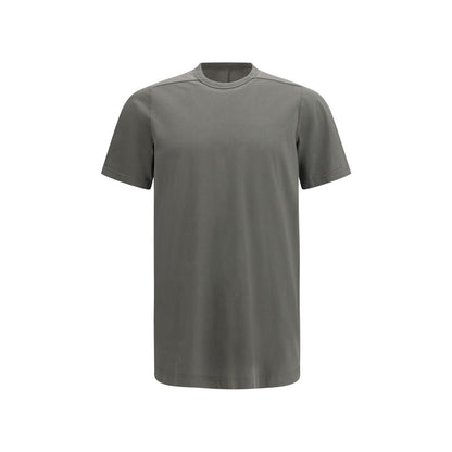 T-Shirt by Rick Owens for men in cotton bicolour showcases a fashionable silhouette, elegantly detailed with a fashionable and crew neckline for a sophisticated, high-fashion look.