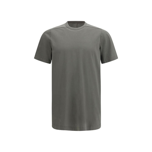 T-Shirt by Rick Owens for men in cotton bicolour showcases a fashionable silhouette, elegantly detailed with a fashionable and crew neckline for a sophisticated, high-fashion look.
