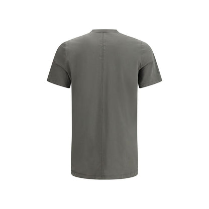T-Shirt by Rick Owens for men in cotton bicolour showcases a unassuming silhouette, artfully detailed with a refined crew neckline and unassuming for a sophisticated, contemporary look.