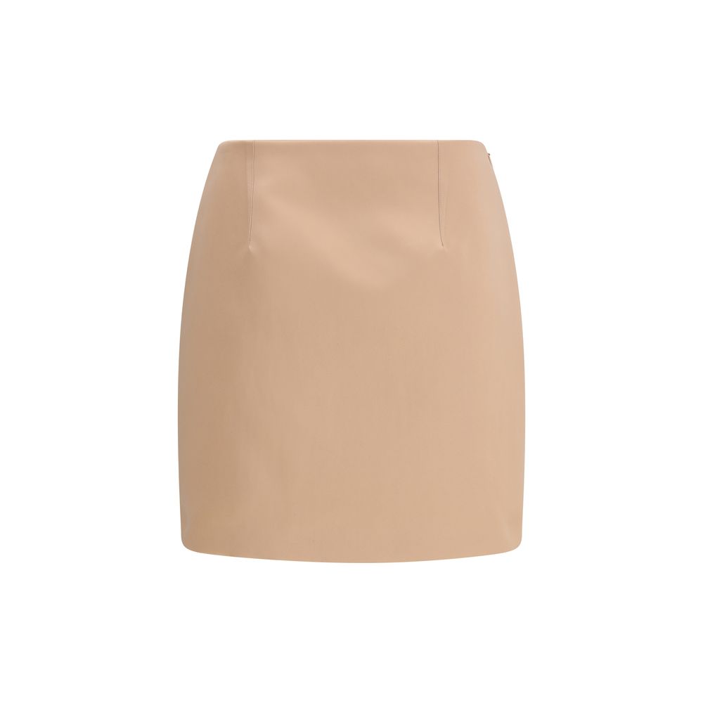 Skirt by Chloé for women in polyester silk satin multicolor features a sublime silhouette, showcasing the sublime design of the Women's Tailored Polyester Silk Satin Mini Skirt in a sophisticated mini.