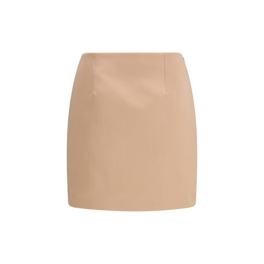 Skirt by Chloé for women in polyester silk satin multicolor features a sublime silhouette, showcasing the sublime design of the Women's Tailored Polyester Silk Satin Mini Skirt in a sophisticated mini.