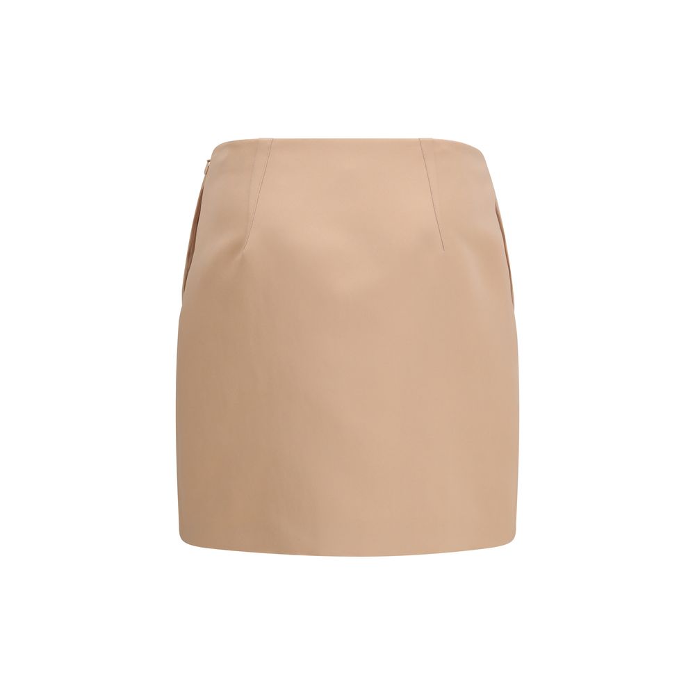 Skirt by Chloé for women in polyester silk satin multicolor features a captivating silhouette, showcasing the captivating Women's Tailored Polyester Silk Satin Mini Skirt design with a sophisticated mini for a captivating look.