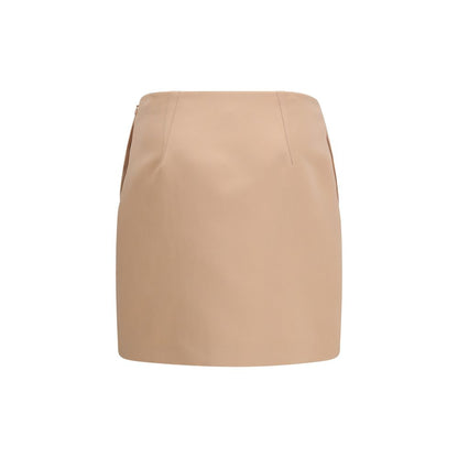 Skirt by Chloé for women in polyester silk satin multicolor features a captivating silhouette, showcasing the captivating Women's Tailored Polyester Silk Satin Mini Skirt design with a sophisticated mini for a captivating look.