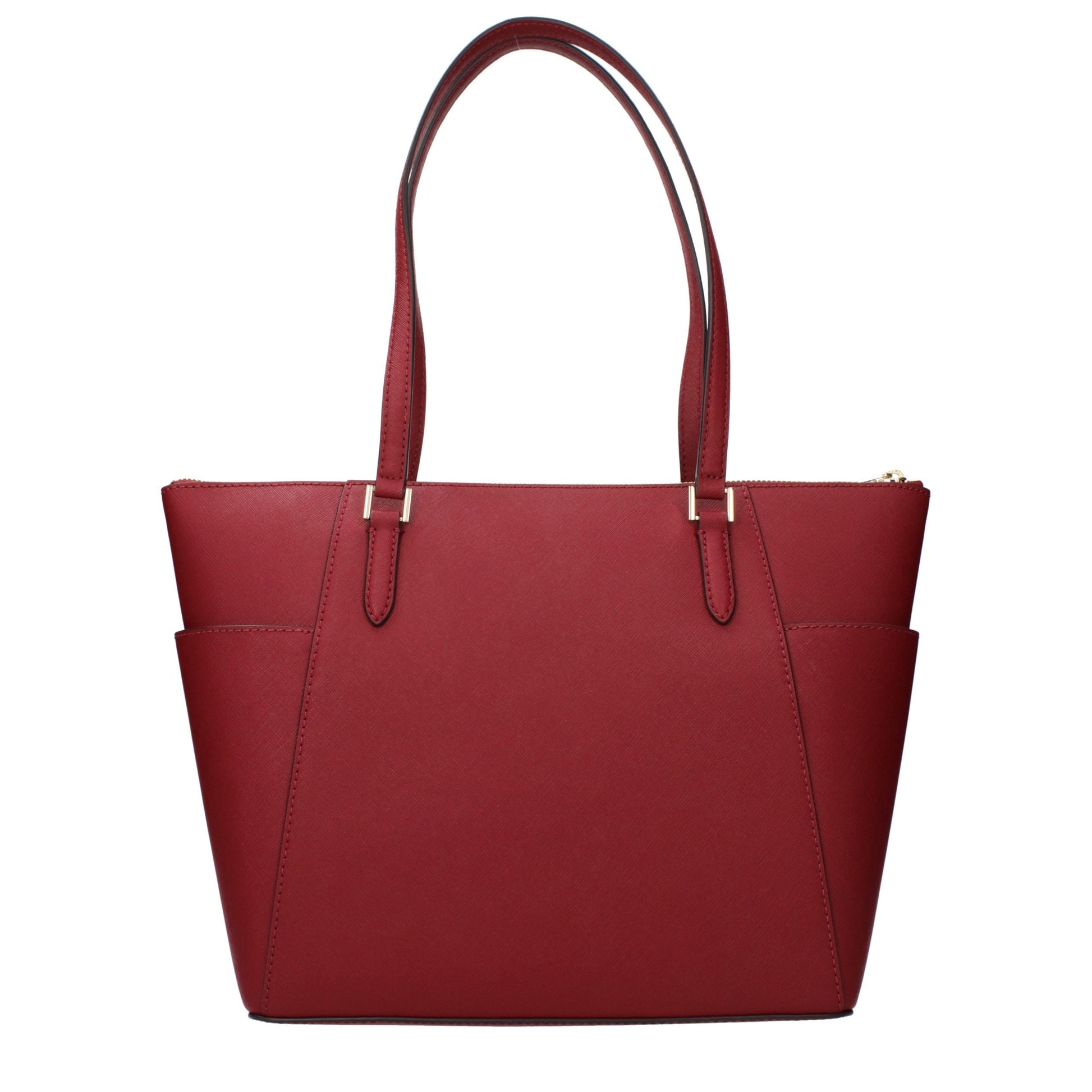 Shoulder Bag by Michael Kors for women in leather red features a effortless sophistication silhouette, secured by a with ample and versatile shoulder-strap for a effortless sophistication finish.