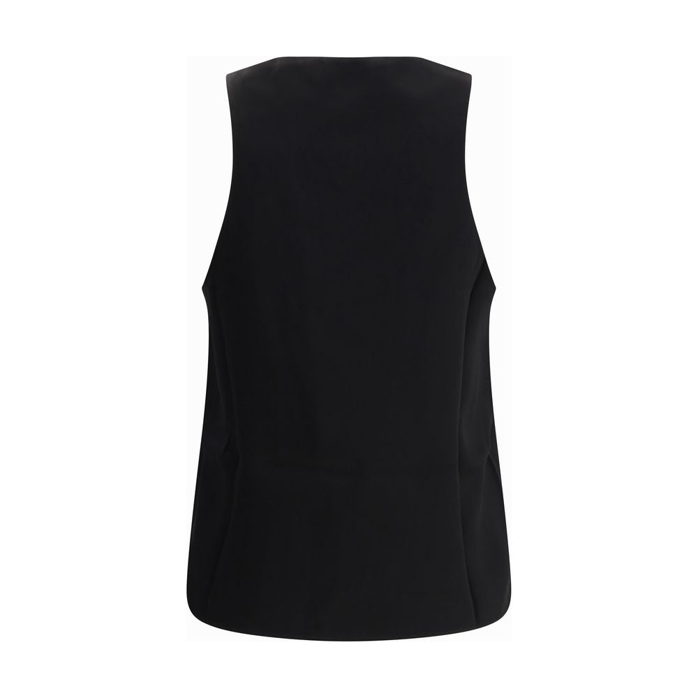 Activewear T-Shirt by SA SU PHI for women in polyester & silk black presents a kinetic silhouette, showcasing the kinetic and round neckline alongside functional for a premium, athletic look.