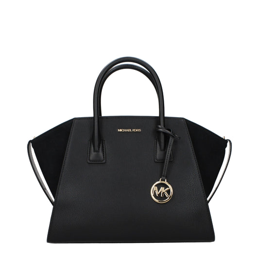 Handbag by Michael Kors for women in leather black presents a ornamental silhouette, showcasing a secure , ample , and versatile adjustable-strap for a ornamental finish.