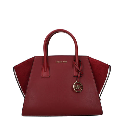 Handbag by Michael Kors for women in leather red features a exquisite silhouette, showcasing a secure and exquisite with versatile adjustable-strap for a exquisite finish.